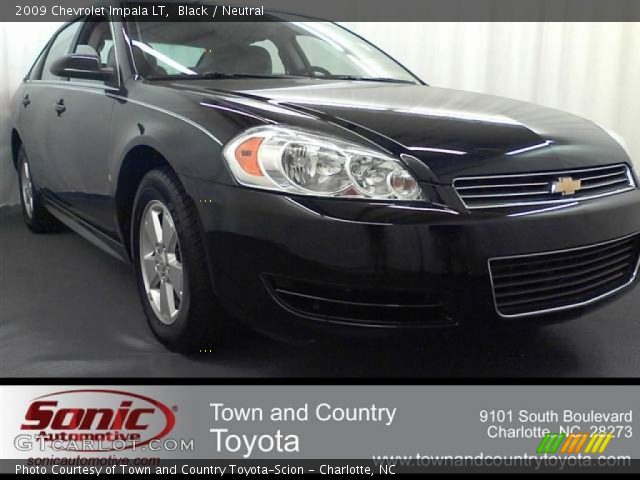 2009 Chevrolet Impala LT in Black