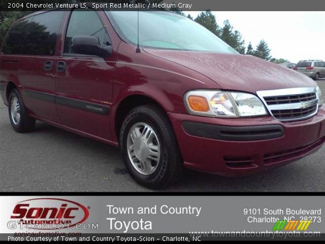 2004 Chevrolet Venture LS in Sport Red Metallic