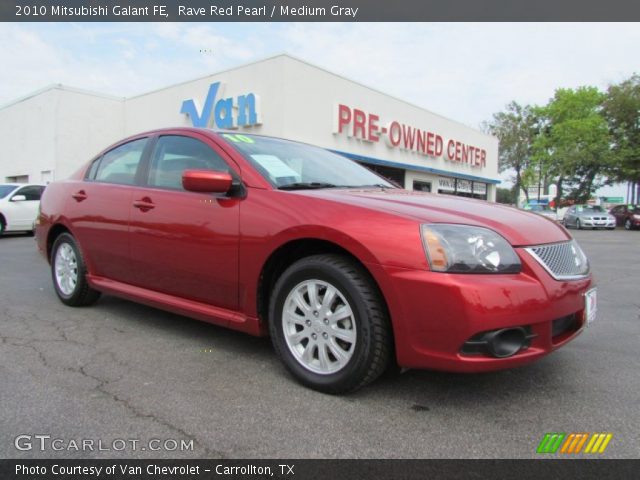 2010 Mitsubishi Galant FE in Rave Red Pearl