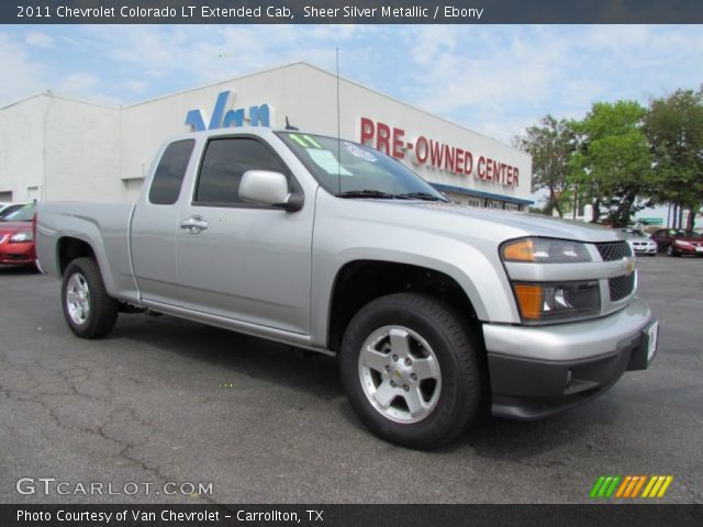 2011 Chevrolet Colorado LT Extended Cab in Sheer Silver Metallic