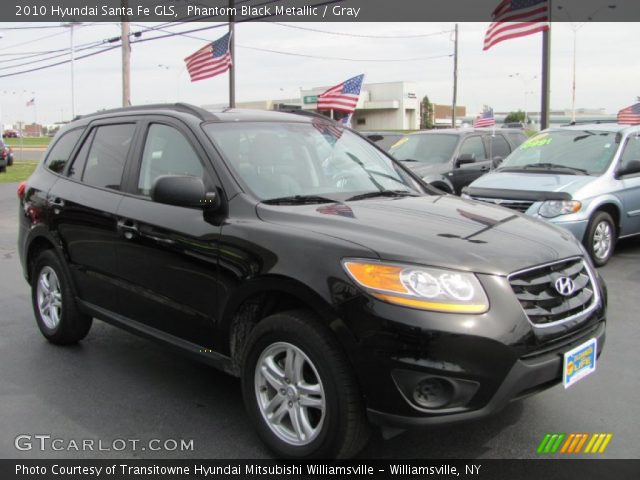 2010 Hyundai Santa Fe GLS in Phantom Black Metallic