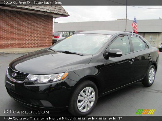 2010 Kia Forte EX in Ebony Black