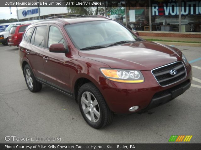 2009 Hyundai Santa Fe Limited in Dark Cherry