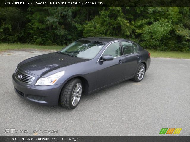 2007 Infiniti G 35 Sedan in Blue Slate Metallic