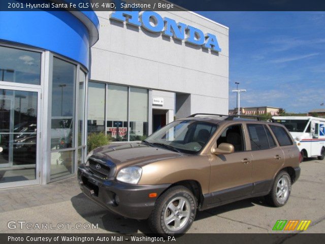 2001 Hyundai Santa Fe GLS V6 4WD in Sandstone