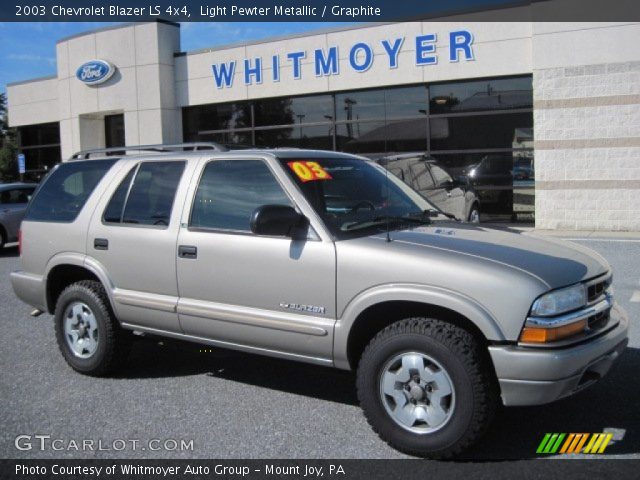 2003 Chevrolet Blazer LS 4x4 in Light Pewter Metallic