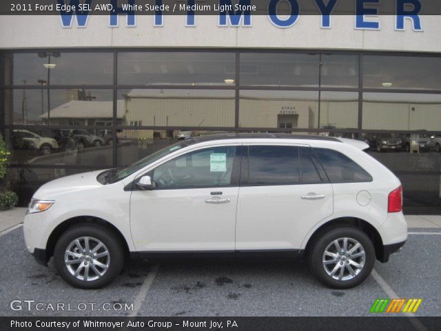 2011 Ford Edge SEL AWD in White Suede