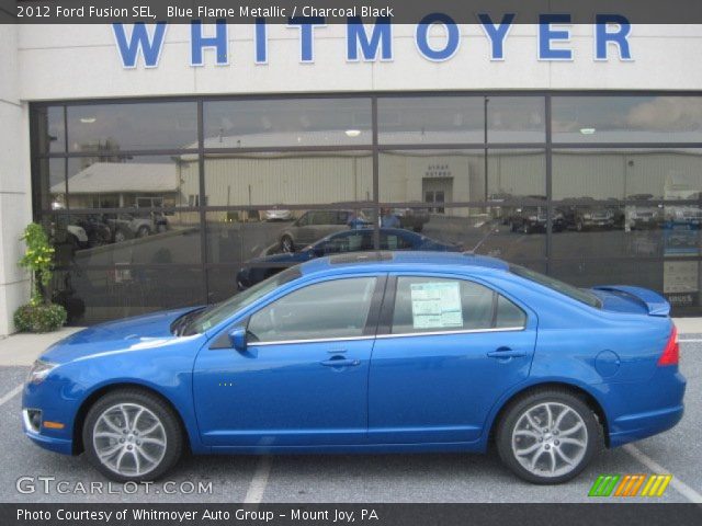 2012 Ford Fusion SEL in Blue Flame Metallic