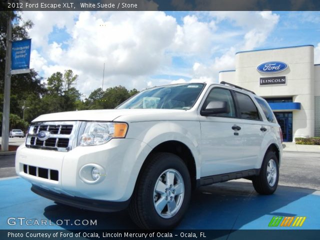 2012 Ford Escape XLT in White Suede