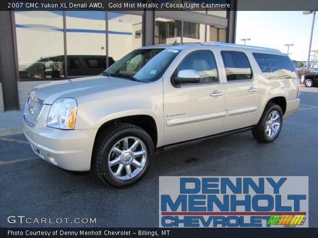 2007 GMC Yukon XL Denali AWD in Gold Mist Metallic