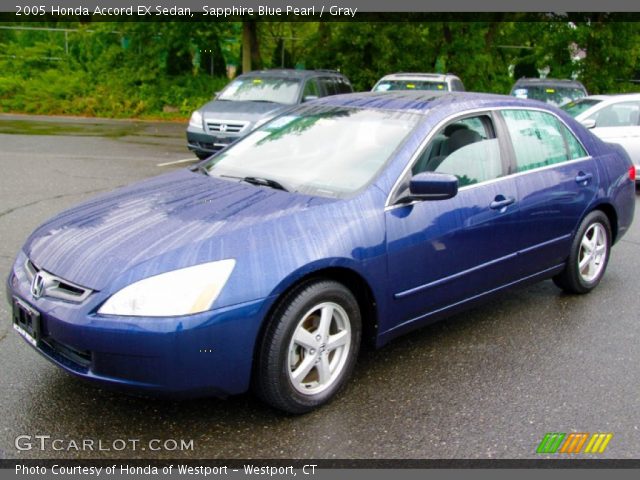 2005 Honda Accord EX Sedan in Sapphire Blue Pearl
