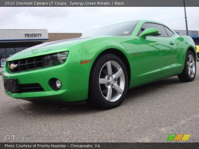2010 Chevrolet Camaro LT Coupe in Synergy Green Metallic