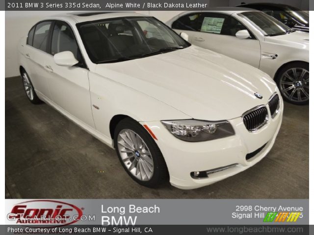 2011 BMW 3 Series 335d Sedan in Alpine White