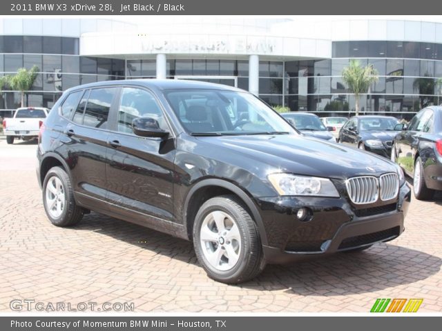 2011 BMW X3 xDrive 28i in Jet Black