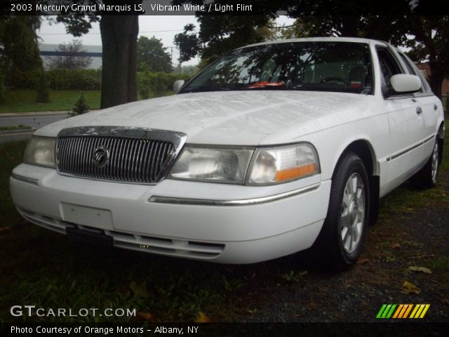 2003 Mercury Grand Marquis LS in Vibrant White