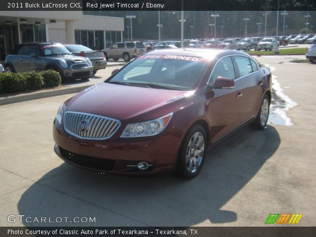 2011 Buick LaCrosse CXS in Red Jewel Tintcoat