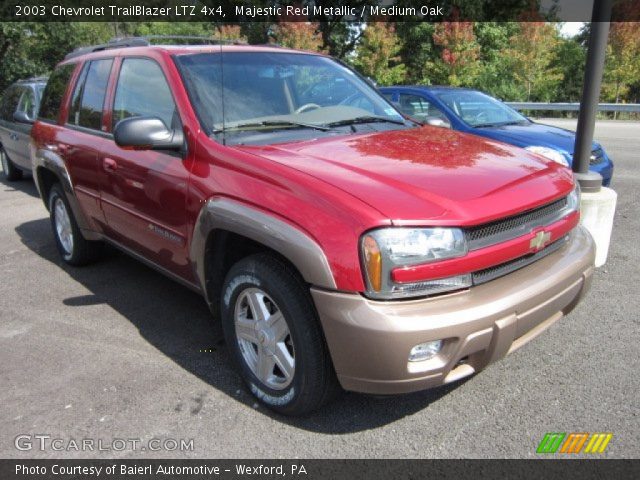 2003 Chevrolet TrailBlazer LTZ 4x4 in Majestic Red Metallic