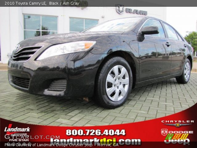 2010 Toyota Camry LE in Black