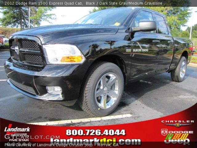 2012 Dodge Ram 1500 Express Quad Cab in Black