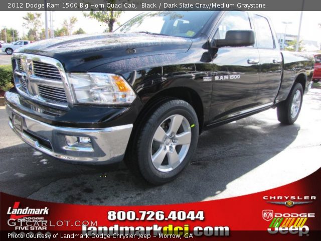 2012 Dodge Ram 1500 Big Horn Quad Cab in Black