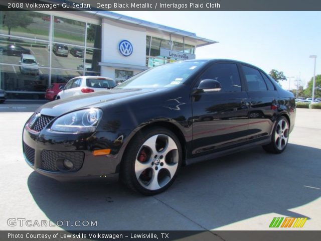 2008 Volkswagen GLI Sedan in Deep Black Metallic