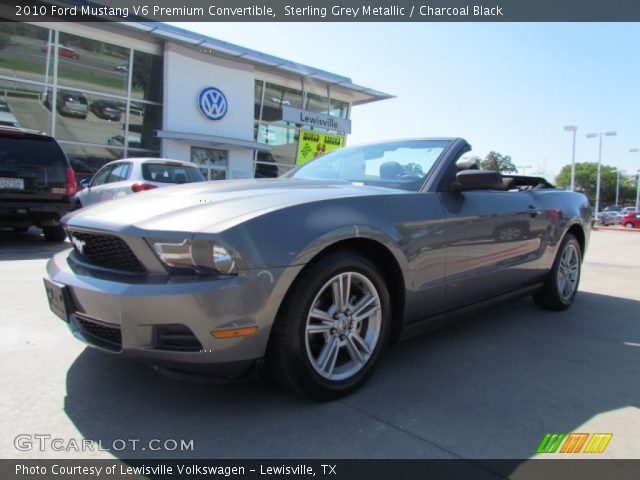 Sterling Grey Metallic 2010 Ford Mustang V6 Premium