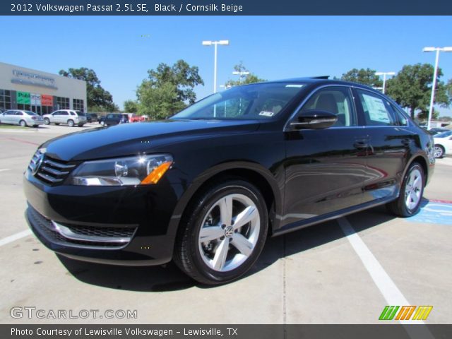 2012 Volkswagen Passat 2.5L SE in Black