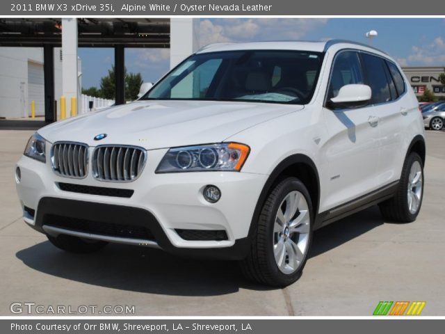 2011 BMW X3 xDrive 35i in Alpine White