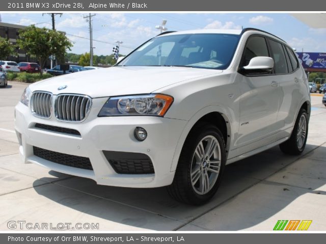 2011 BMW X3 xDrive 28i in Alpine White