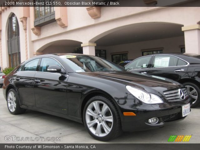 2008 Mercedes-Benz CLS 550 in Obsidian Black Metallic