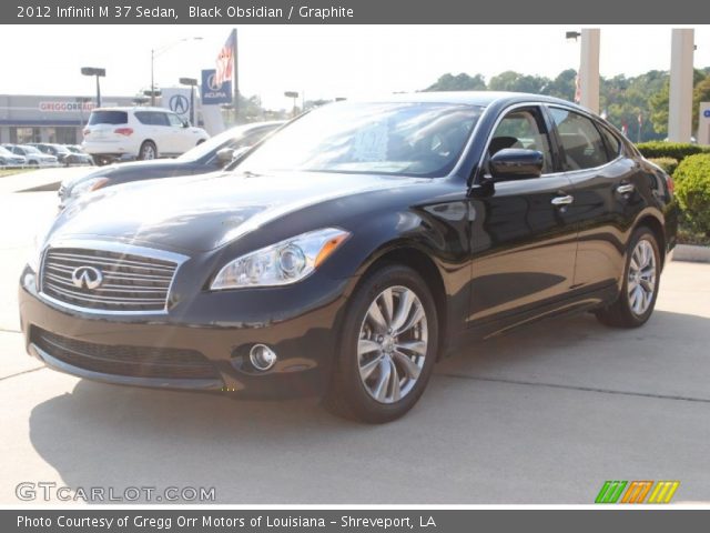 2012 Infiniti M 37 Sedan in Black Obsidian