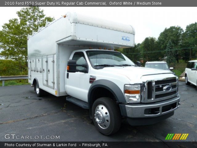 2010 Ford F550 Super Duty XL Regular Cab Commercial in Oxford White