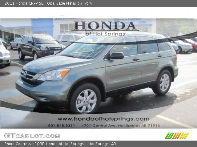 2011 Honda CR-V SE in Opal Sage Metallic