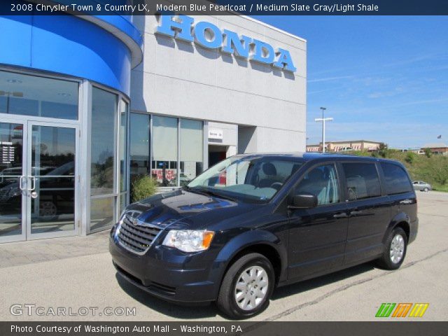 2008 Chrysler Town & Country LX in Modern Blue Pearlcoat