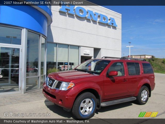 2007 Nissan Pathfinder SE 4x4 in Red Brawn