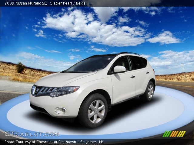 2009 Nissan Murano SL in Glacier Pearl