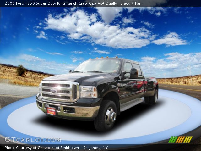 2006 Ford F350 Super Duty King Ranch Crew Cab 4x4 Dually in Black
