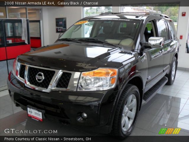 2008 Nissan Armada LE 4x4 in Galaxy Black