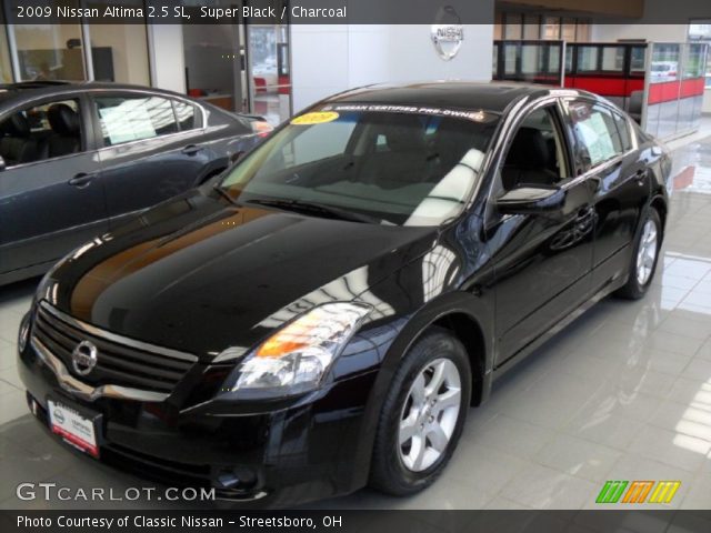 2009 Nissan Altima 2.5 SL in Super Black
