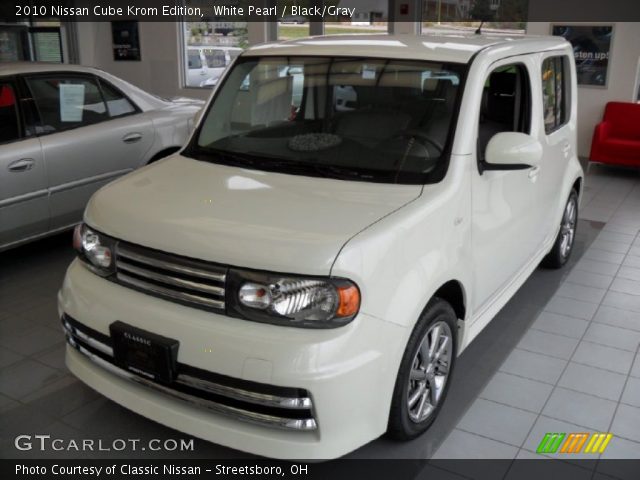 2010 Nissan Cube Krom Edition in White Pearl