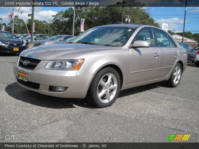 2006 Hyundai Sonata GLS V6 in Golden Beige