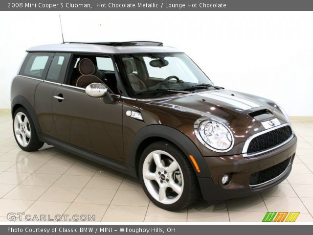 2008 Mini Cooper S Clubman in Hot Chocolate Metallic
