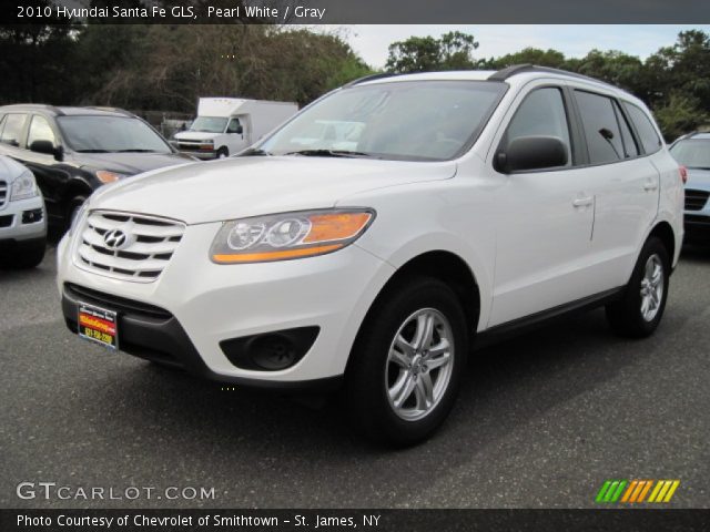 2010 Hyundai Santa Fe GLS in Pearl White