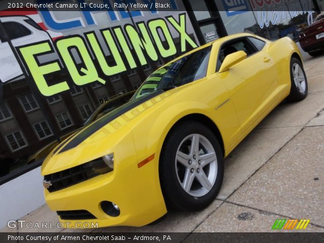 2012 Chevrolet Camaro LT Coupe in Rally Yellow