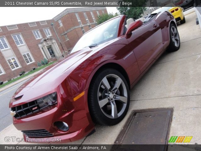 2011 Chevrolet Camaro SS/RS Convertible in Red Jewel Metallic