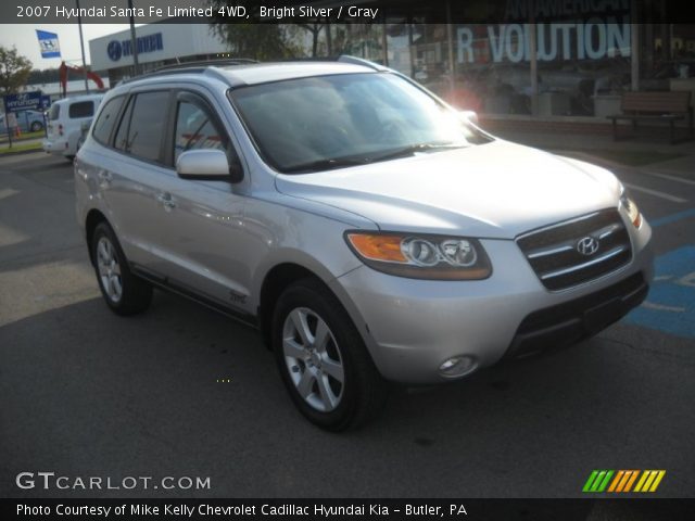 2007 Hyundai Santa Fe Limited 4WD in Bright Silver