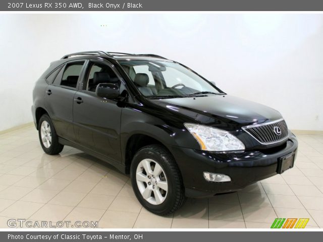 2007 Lexus RX 350 AWD in Black Onyx