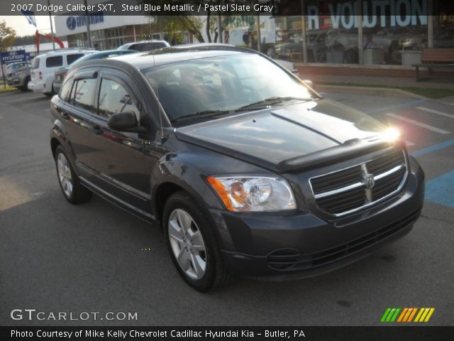 2007 Dodge Caliber SXT in Steel Blue Metallic