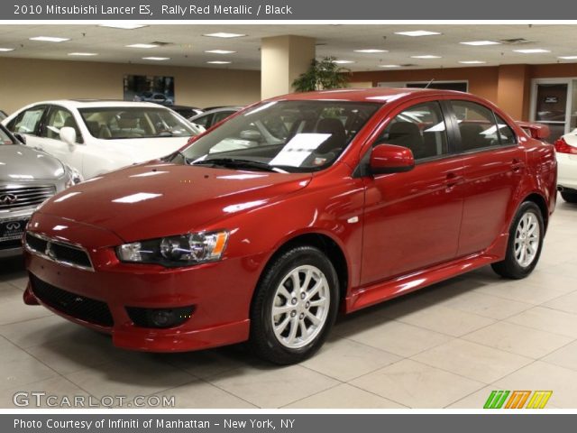 2010 Mitsubishi Lancer ES in Rally Red Metallic