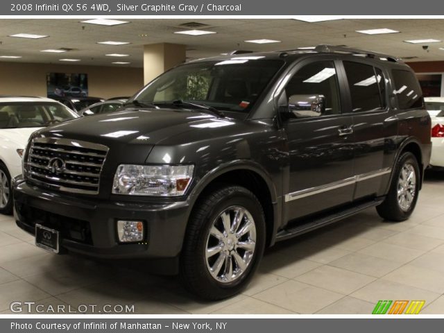 2008 Infiniti QX 56 4WD in Silver Graphite Gray